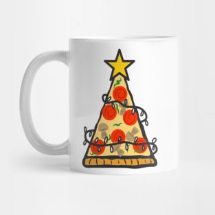 Christmas Tree Pizza Mug